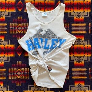 Vintage Harley Davidson Tank